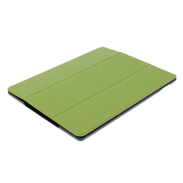 Estuche de cuero delgado Portalápices Soporte de cubierta inteligente para 9.7 '' /3/4 Verde Baoblaze Cubierta de caja inteligente