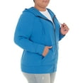 Athletic Works Women's Plus Size Lightweight ZipUp Hoodie