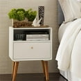 thumbnail image 2 of Elle Decor Lilou End Table in French White, 2 of 11