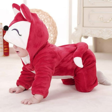 

Gubotare Baby Winter Romper Infant Baby Girl Cotton Ruffles Long Sleeve Pink Crew Neck Bow Rompers Bodysuit Onesie Red 18-27 Months