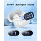 thumbnail image 4 of TUMJUN Auriculares inalámbricos, 42H de reproducción Bluetooth 5.3, auriculares estéreo de alta fidelidad con cancelación de ruido, auriculares intrauditivos estéreo impermeables IPX7 con pantalla LED, 4 of 5