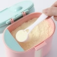 thumbnail image 4 of Airtight Food Storage,Baby Formula Dispenser Formula Dispenser Portable Milk Powder Formula Dispenser With Scoop Formula Containers For Travel Hold 12.7oz/360g Formula, 4 of 9