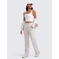 thumbnail image 3 of Top Deportivo CRZ YOGA Butterluxe Largo con Escote Cuadrado Blanco M, 3 of 5