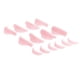 thumbnail image 2 of 7 pares de rizadores de pestañas de silicona para permanente, almohadillas reutilizables de diferentes tamaños para salones de belleza, color rosa, 2 of 14