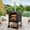 With 2 Wheels-15*22*62in, variant on CazToi 2 Wheels Premium Portable Wood-Fired Pizza Oven with Stone and Grill Rack for Parties & Picnics