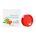 thumbnail image 2 of Gentle Persimmon Soap for Body Odor Control, Moisturizing Shower Soap with Long-Lasting Fresh Scent, Daily Nourishing Bath Bar for Silky Smooth Feel, 2 of 9