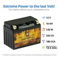 thumbnail image 2 of Pirate Battery Ytx12-bs (12-bs 12 Volts,10 Ah, 180 Cca) Power Sports Battery replaces 12-bs Etx12 Gtx12-bs Cytx12-bs Ctx12-bs, 2 of 5
