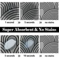 thumbnail image 2 of Dog Food Mats for Floors Super Absorbent, Pet Cat Food Mat - Non Slip Dog Bowl Mats for Food and Water, Eco-Friendly Boho Dog Placemats Feeding Mat, 2 of 6