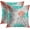 Gray, variant on Set of 2 Throw Pillow Cover Blue Aqua Orange Gray and Floral Anchors Decorative Pillow Case Home Decor Square 18 x 18 Inch Pillowcase