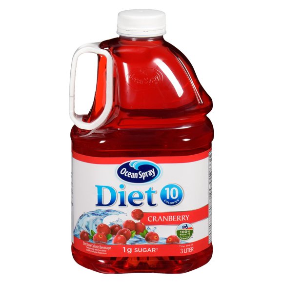Ocean Spray Diète Canneberge Boisson Faible en Calories 3L