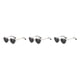 thumbnail image 5 of Gafas de sol Sonducket en forma de corazón montura de metal dorado lentes Tac protección solar elegante, 5 of 6