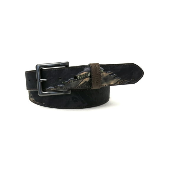 Mossy Oak Men's Eclipse Stretch Belt Brown Tab Size S/M