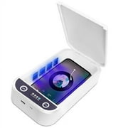 [Pack of 3] UV Phone Sanitizer Smartphone Sterilizer Portable Cell Phone Cleaner Portable UV Light Disinfection Box with Aromatherapy Function for iOS Android Dev