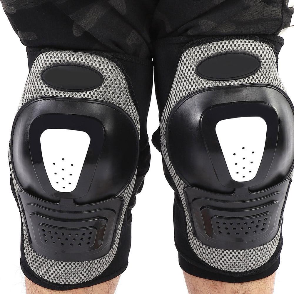 Kritne 1 Pair Sports Kneepads Motorcycle Riding Knee Pads Roller