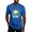 Royal, variant on - Best Dad By Par Men's Fitted T Shirt (Dark) - Men's Fitted T-Shirt