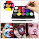 thumbnail image 2 of Bandeja de maquillaje con 15 colores, 2 rotuladores y 4 plantillas. Set de pintura facial infantil., 2 of 5