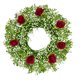 thumbnail image 2 of Corona de Puerta Floral, Rosas Artificiales y Gypsophila, Guirnalda de Follaje Falso con Diámetro de 35 cm para Decoración de Pared Interior o Exterior, 2 of 7