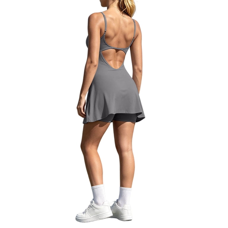 backless tennis dress Amazon.com: Tennis Dress for Women Backless Lace Up Workout Dress with  Built-in Bras & Shorts Exercise Athletic Golf Dresses for Women White  X-Small : Clothing, Shoes & Jewelry