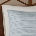 thumbnail image 5 of Harbor House  Ida Blue 3 Piece Cotton Yarn Dyed Coverlet Set, 5 of 5