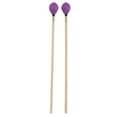 thumbnail image 4 of Clavier Marimba Maillets, Professionnel Doux Jouer Confortable 1 Paire de Remplacement de la Tête de la Tête de Maillet avec Poignée en Érable pour les Instruments de Percussion pour Débutant Violet, 4 of 8