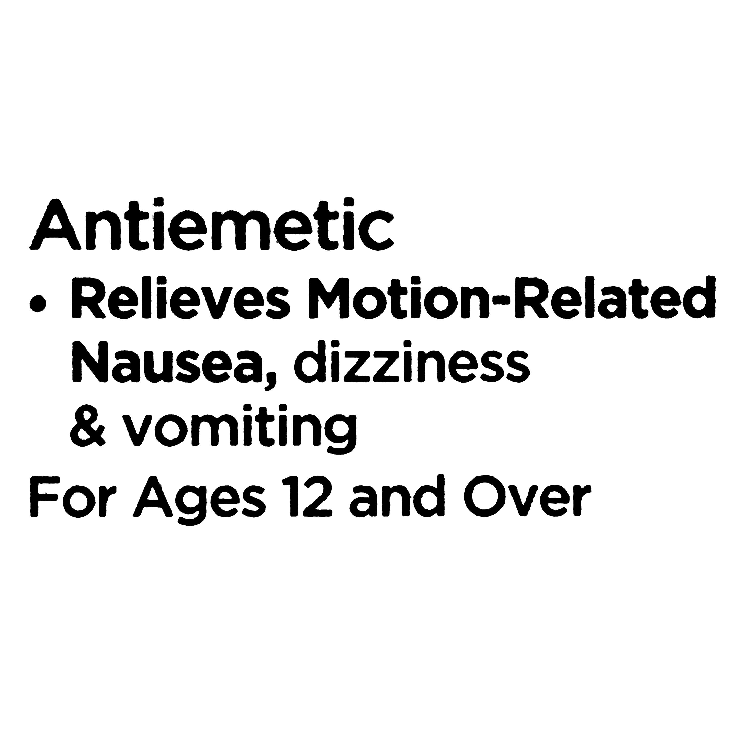 Equate Nausea Relief Meclizine HCl Tablets, 25 mg, 10 Count