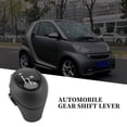 thumbnail image 2 of Gear Knob Automatic Knob Black for 450 451 1998-2014 Smart Roadster 452 2003-2006 Gear Head Case Sleeve, 2 of 5