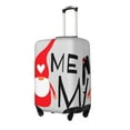 thumbnail image 2 of Daiia Gnome Home With A Cute Gnome Luggage Cover, Thickened Washable Travel Luggage Covers, Elastic Unique Baggage Covers for 18-20 inch Luggage-Small, 2 of 9
