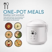 Aroma® 8-Cup (Cooked) / 2Qt. Digital Rice & Grain Multicooker