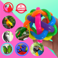 thumbnail image 6 of Bonka Bird Toys 3598 Pk6 - 3.5" Wibbly Ball Foot Talon Craft Part Bird Toy, 6 of 6