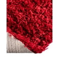 thumbnail image 6 of Unique Loom Marilyn Monroe Opulence Shag Collection Area Rug - (4' 1" x 6' 1" Oval Lipstick), 6 of 9