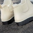 thumbnail image 6 of Caywon Womens Waterproof Non-Slip Short Ankle Rain Boots, Solid Color Thick Sole Outdoor Footwear for Rainy Days, Botas de Lluvia Cortas Para Mujer, 6 of 9
