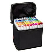 Bianyo Classic Series Alcohol-based Dual Tip Art Markers, Set of 72, Travel Case
