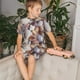 thumbnail image 4 of Fotbe Sea Shells Pijama Estampada de 2 Piezas para Niños – Ropa de Dormir de Manga Corta Cómoda para Niños y Niñas, Camiseta y Shorts de Algodón-Medium, 4 of 6
