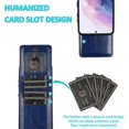 thumbnail image 4 of Funda de piel sintética estilo empresarial para Samsung S21 con tarjetero, función billetera, función atril y protección contra caídas., 4 of 5
