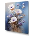 thumbnail image 2 of Designart "Expressing Cornflowers In Blue Tones" Cornflowers Canvas Art Print, 2 of 7