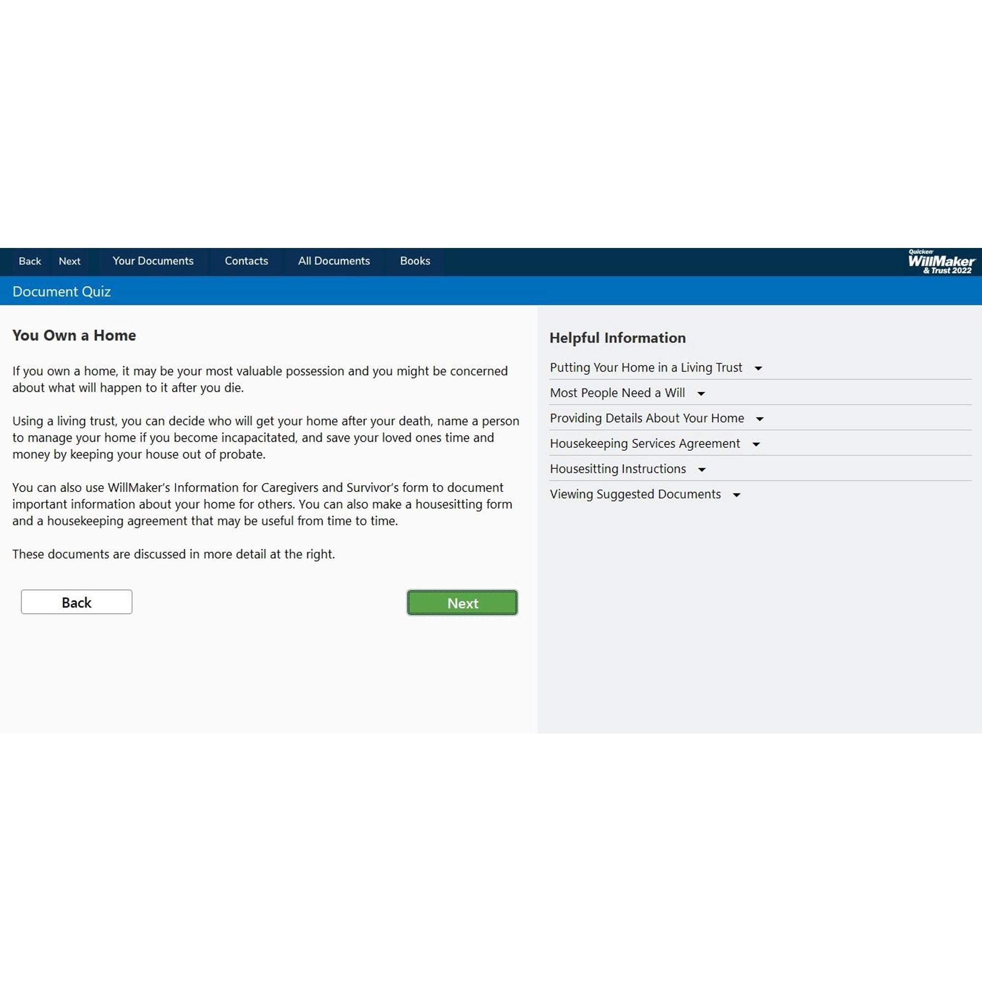 Quicken WillMaker & Trust 2022 Mac ESD, (Digital Download) , (018527503850)