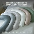 thumbnail image 5 of Pharmedoc Body Pillow for Adults - Side Sleeper Pillow – Maternity and Pregnancy Pillow - Nursing Pillow for Breastfeeding - Pregnancy Must Haves - Arabesque Grey, 5 of 7