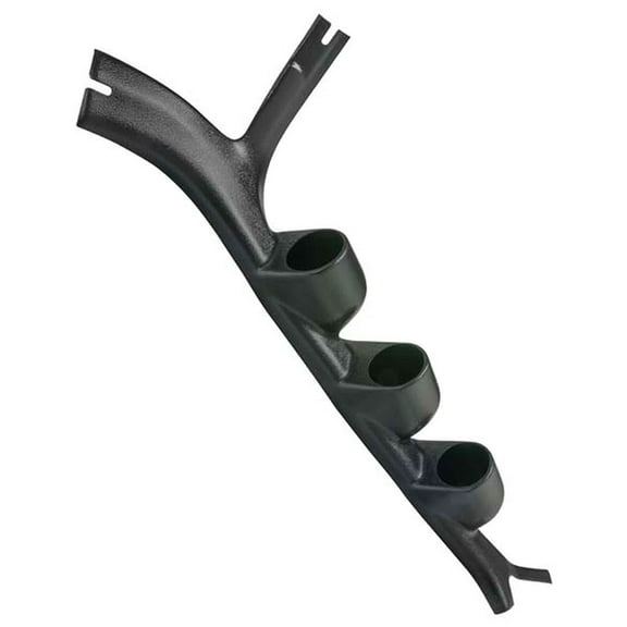 GlowShift | Black Triple Gauge Pillar Pod for 1973-1987 3rd Gen Chevrolet C-10 Box Body/Square Body Pickups Including C-20, C-30 & K-Series