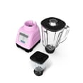 thumbnail image 2 of Licuadora Bartech 10 Vel 750w Vaso Vidrio 2 lts + Vaso Plastico Procesador 700 ml Rosa, 2 of 3