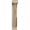 thumbnail image 2 of Ekena Millwork 4"W x 22"D x 22"H Traditional Block Rough Sawn Bracket w/ Offset Brace, Douglas Fir, 2 of 25