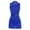 Royal Blue, variant on Women's Lyrical Dance Leotard Dress Shiny Rhinestone Figure Skating Dress Dancewear White L