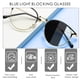 thumbnail image 3 of Gafas de bloqueo de luz azul Gafas de sol fotocromáticas Gafas para juegos de computadora Eccomum  Silver, 3 of 7