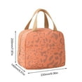 thumbnail image 2 of Yucurem Insulated Lunch Bag Thermal Lunchbox Bag For Work Office School (Orange) Portable lunch bag (Orange), 2 of 10