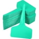 thumbnail image 1 of Zhuge 100 etiquetas de plástico tipo T para plantas de 6 x 10 cm, etiquetas para viveros y jardines (verdes), 1 of 5