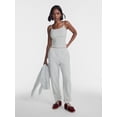 thumbnail image 2 of No Boundaries Cropped Cami Top with Shelf Bra, Women's XXS-XXL, 2 of 5