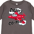 thumbnail image 4 of Inktastic Daddys Co-Pilot for fathers day Boys or Girls Long Sleeve Toddler T-Shirt, 4 of 5