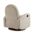 thumbnail image 5 of Jopath Swivel Accent Chair, Comfy Accent Single Sofa Chair, 360 Degree Bucket Chair Lounge Armchair for Living Room Bedroom Almond, 5 of 9