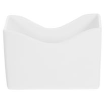 ULTNICE Napkin Holder White Ceramic 1Set 3.8X2.6X1.7In
