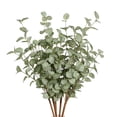thumbnail image 1 of VGIA 6 piezas de plantas artificiales, tallos de eucalipto, aerosol de hojas de eucalipto en tallos verdes, plantas de plástico de seda, florales para decoración del hogar, fiesta, boda VGIA NA, 1 of 6