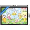thumbnail image 3 of Bananya - Jump Rope Wall Poster, 14.725" x 22.375" Framed, 3 of 6